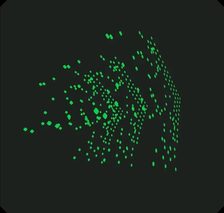 Harnessed — structured particle flow